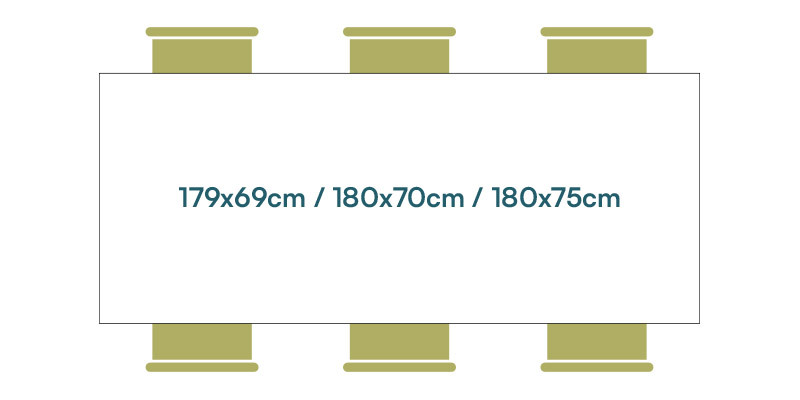 Standard 6-8 Person Table