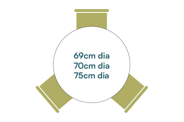 Small 3-Person Table
