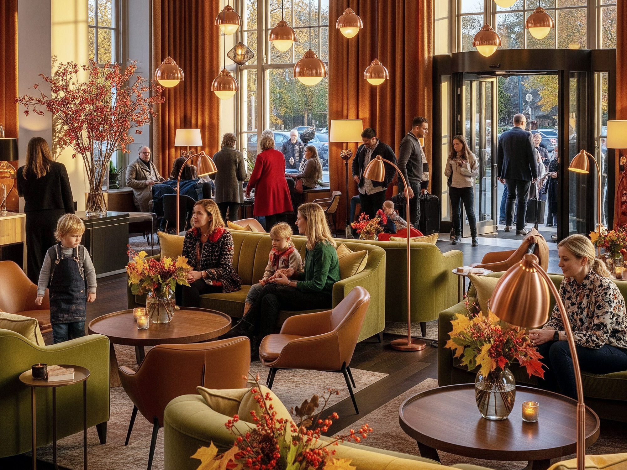 Autumnal Tones for Hospitality Interiors