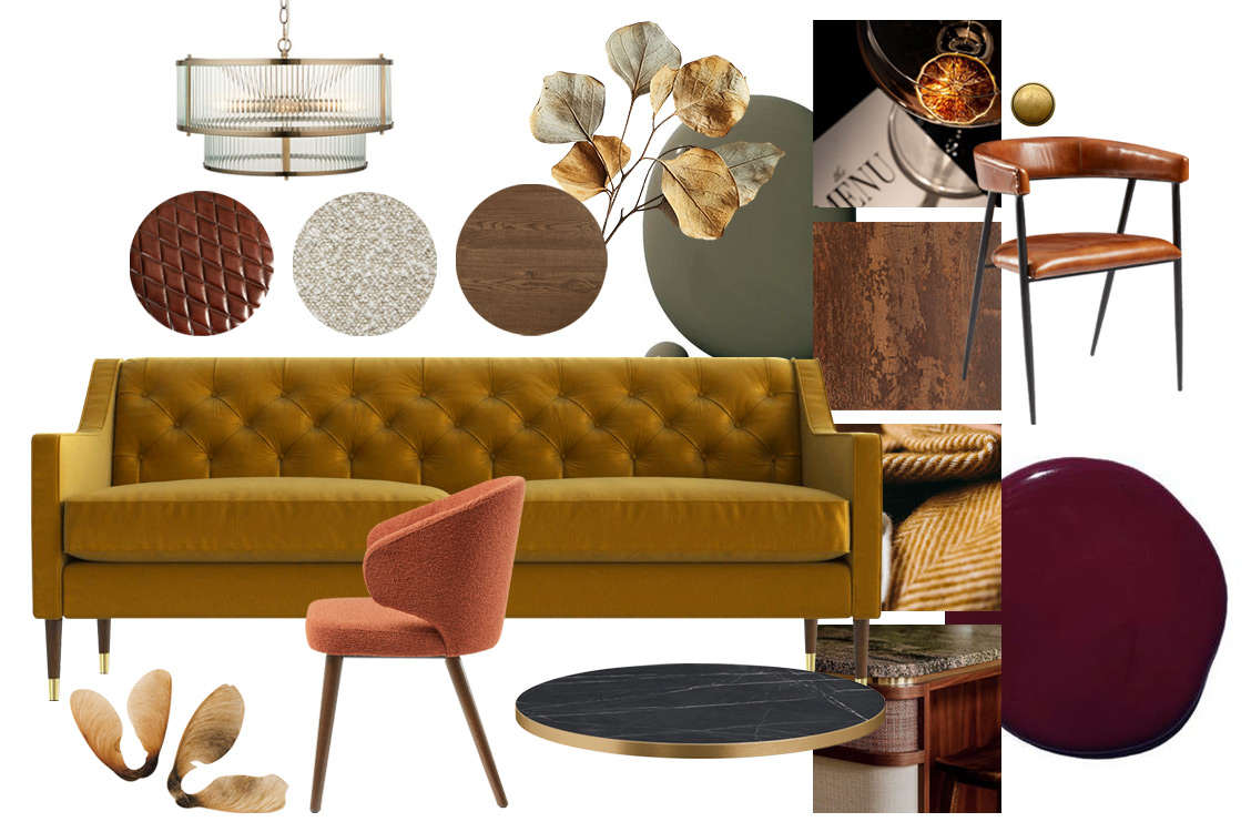 Commercial Furniture in Autumnal Tones