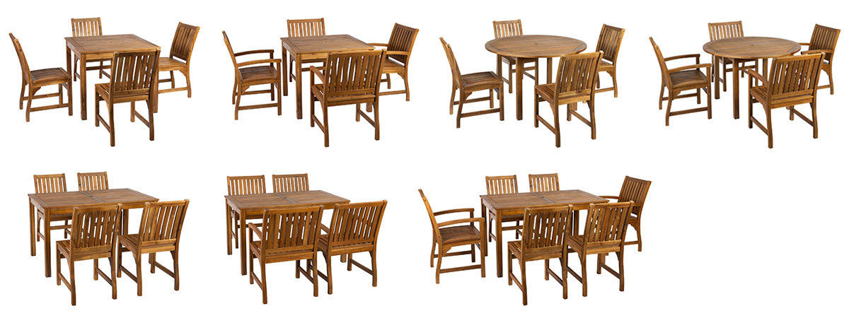 Burford Commercial Outdoor Wooden Furniture