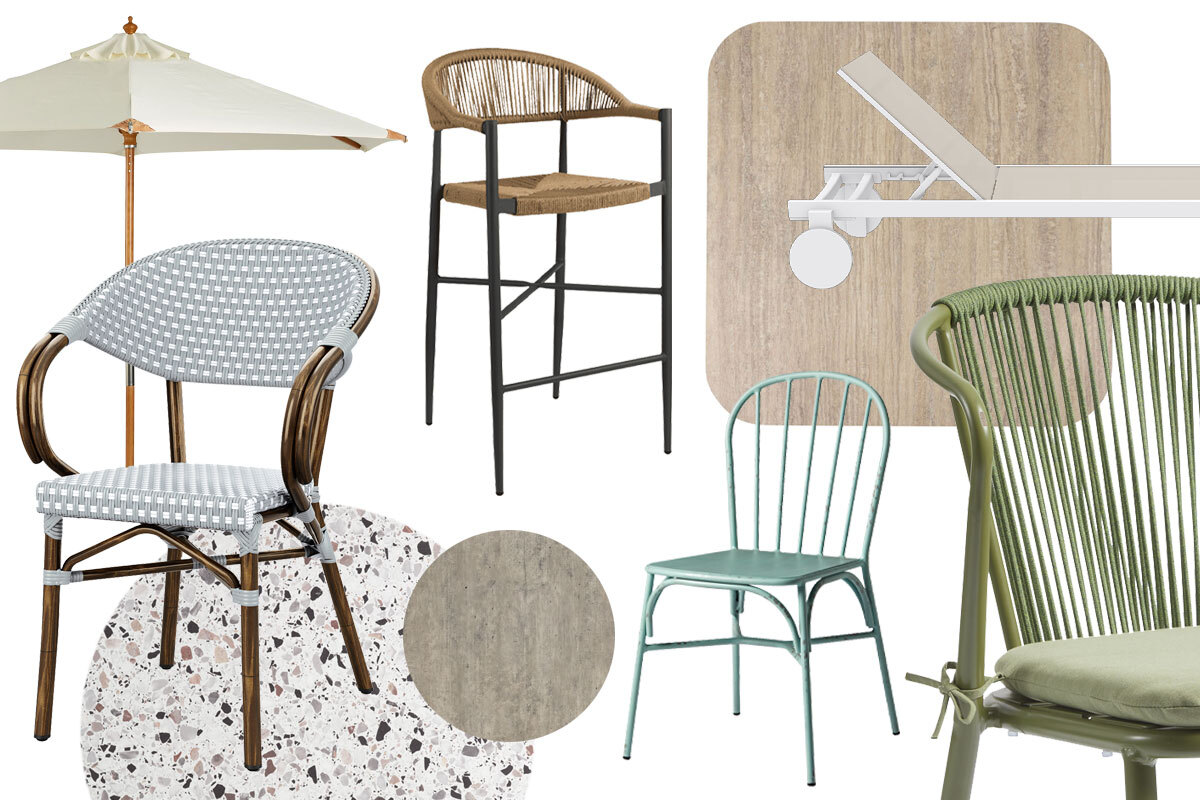 Commercial Furniture in Coastal Tones