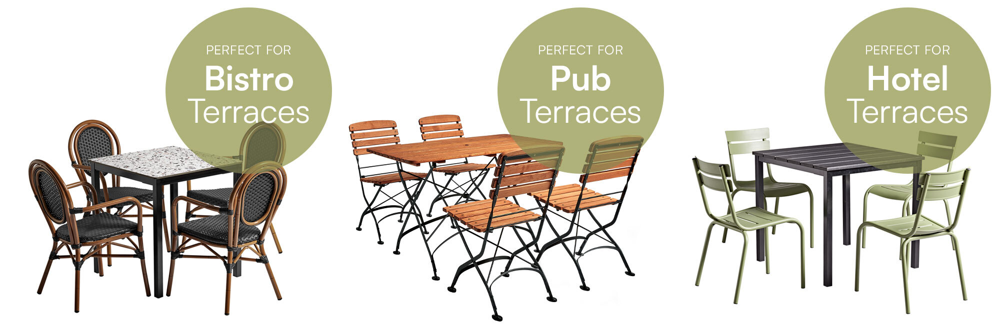 Commercial Outdoor Dining Sets