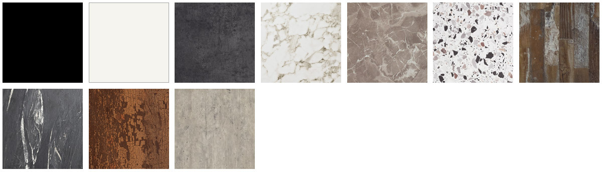 Extrema Commercial HPL Table Top Swatches