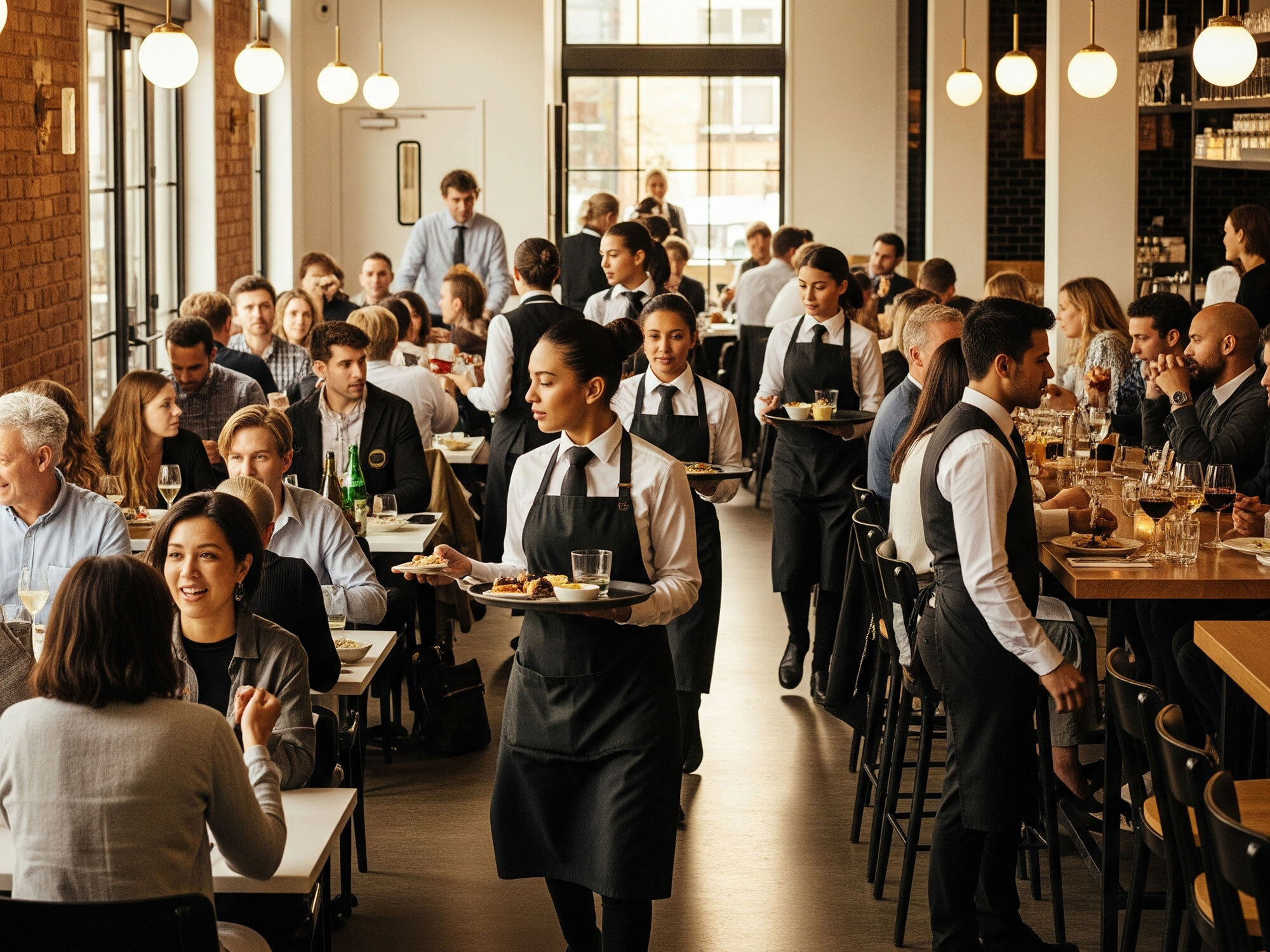 A busy Bistro