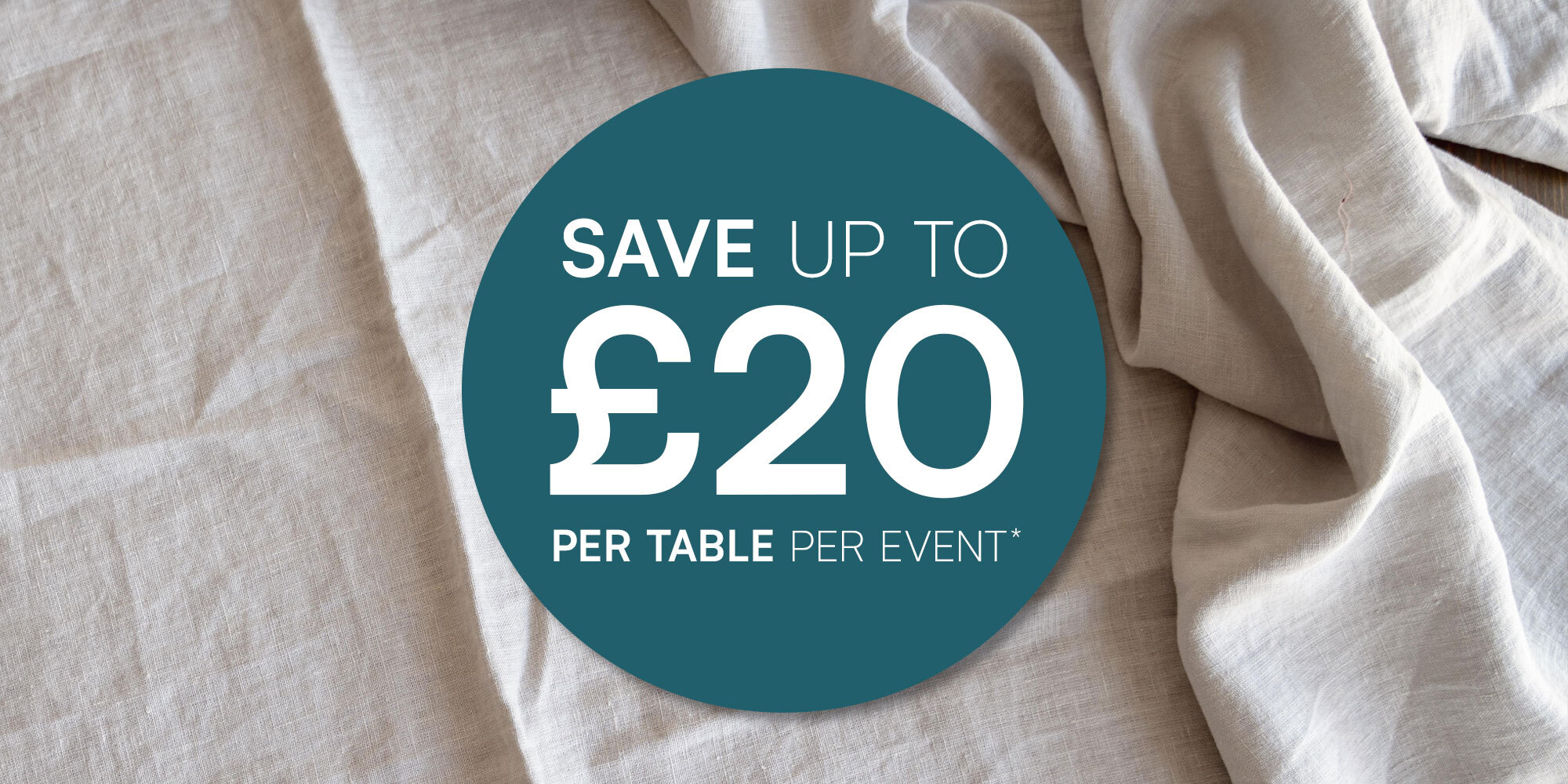 Eliminate Table Linen = Save Money