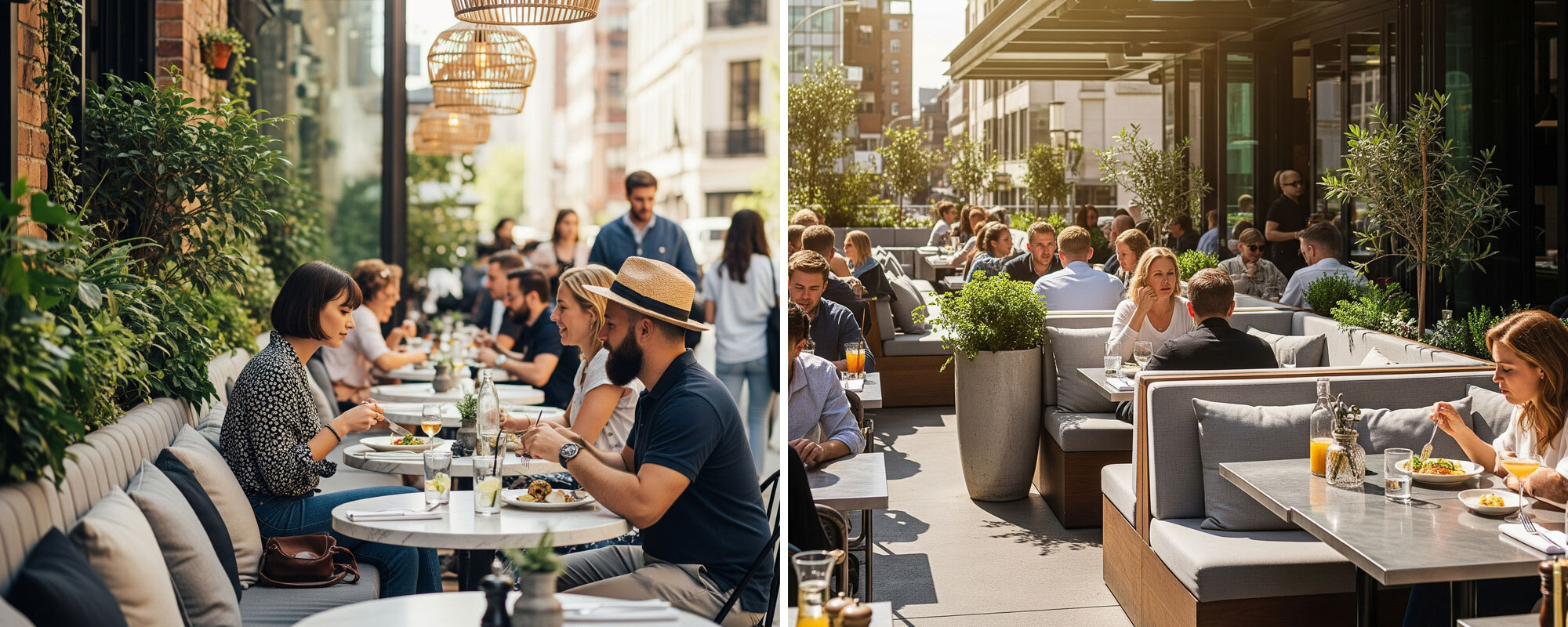 Outdoor Fixed Seating