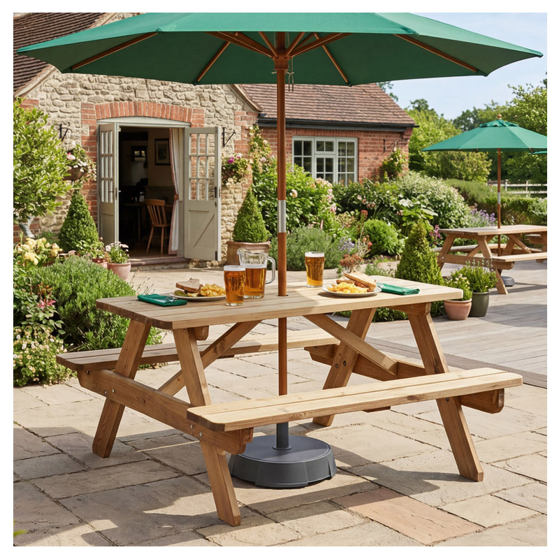Beacon Commercial Wooden Picnic Benches for Pubs & Bars Beacon Commercial Wooden Picnic Benches for Pubs & Bars