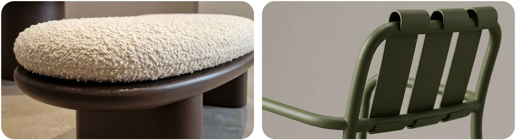 Soft Curves Commercial Furniture Trend