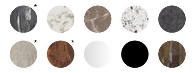 Extrema Table Top Swatches