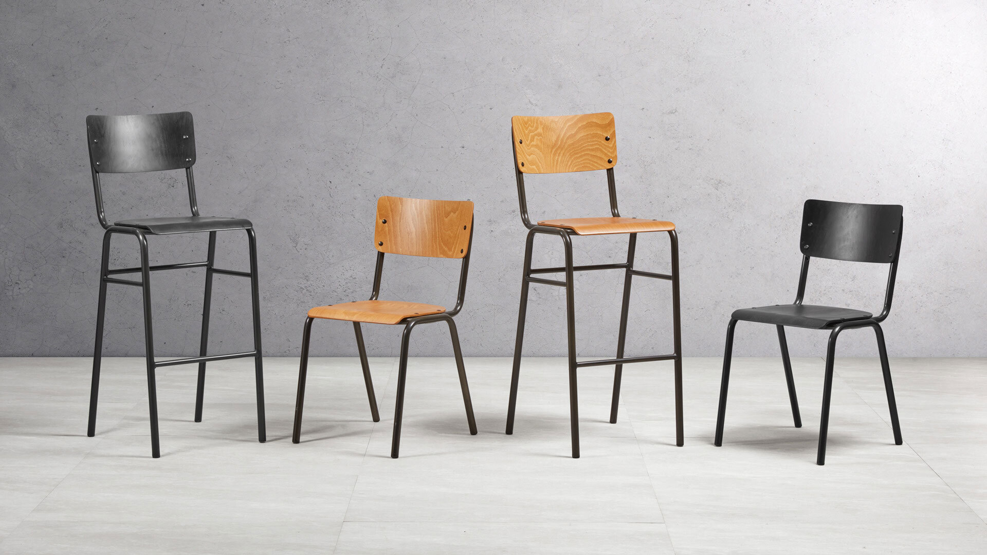 Tavo Wooden Chairs & Bar Stools Tavo Wooden Chairs & Bar Stools