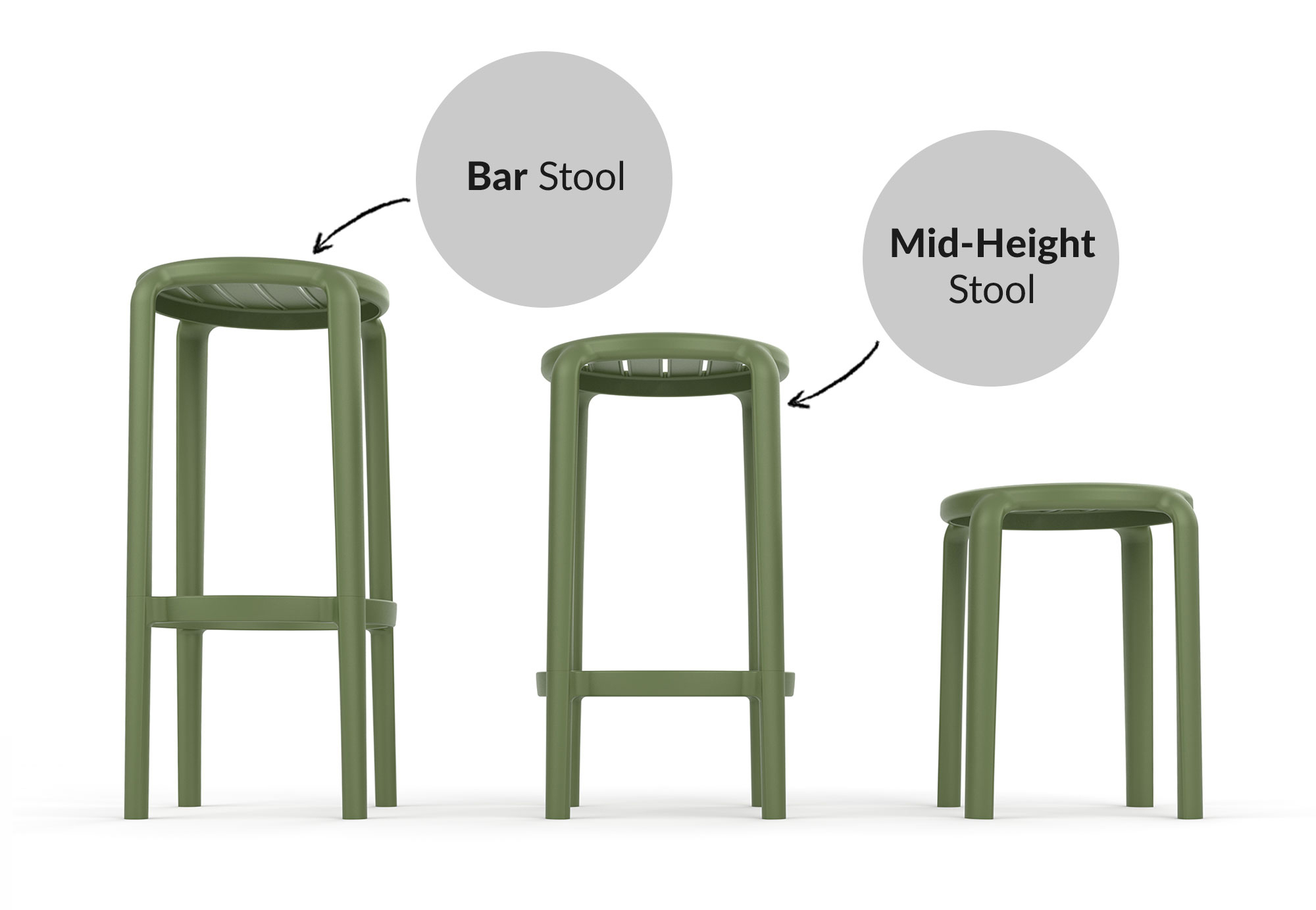 Siesta Tom Stools