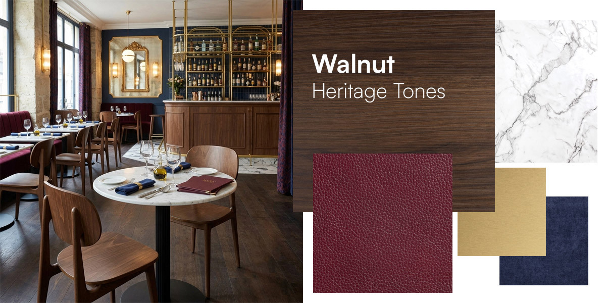Walnut & Heritage Tones Trend Walnut & Heritage Tones Trend